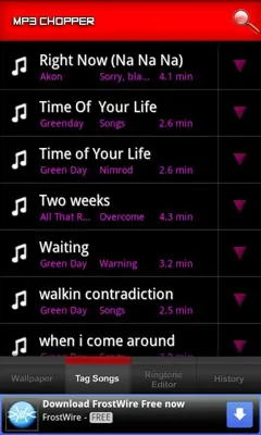 MP3 Chopper android App screenshot 4